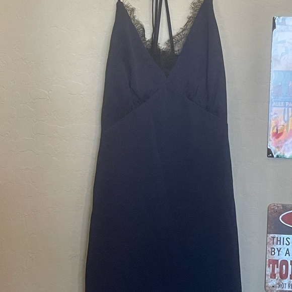 Adelyn Rae Small Navy & Lace dress - Picture 5 of 9